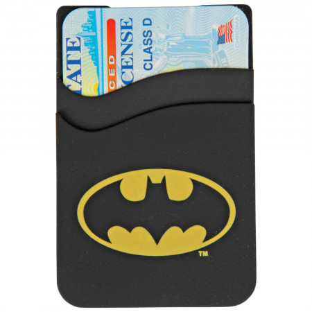 DC Comics Batman Logo Phone Card and License Holder